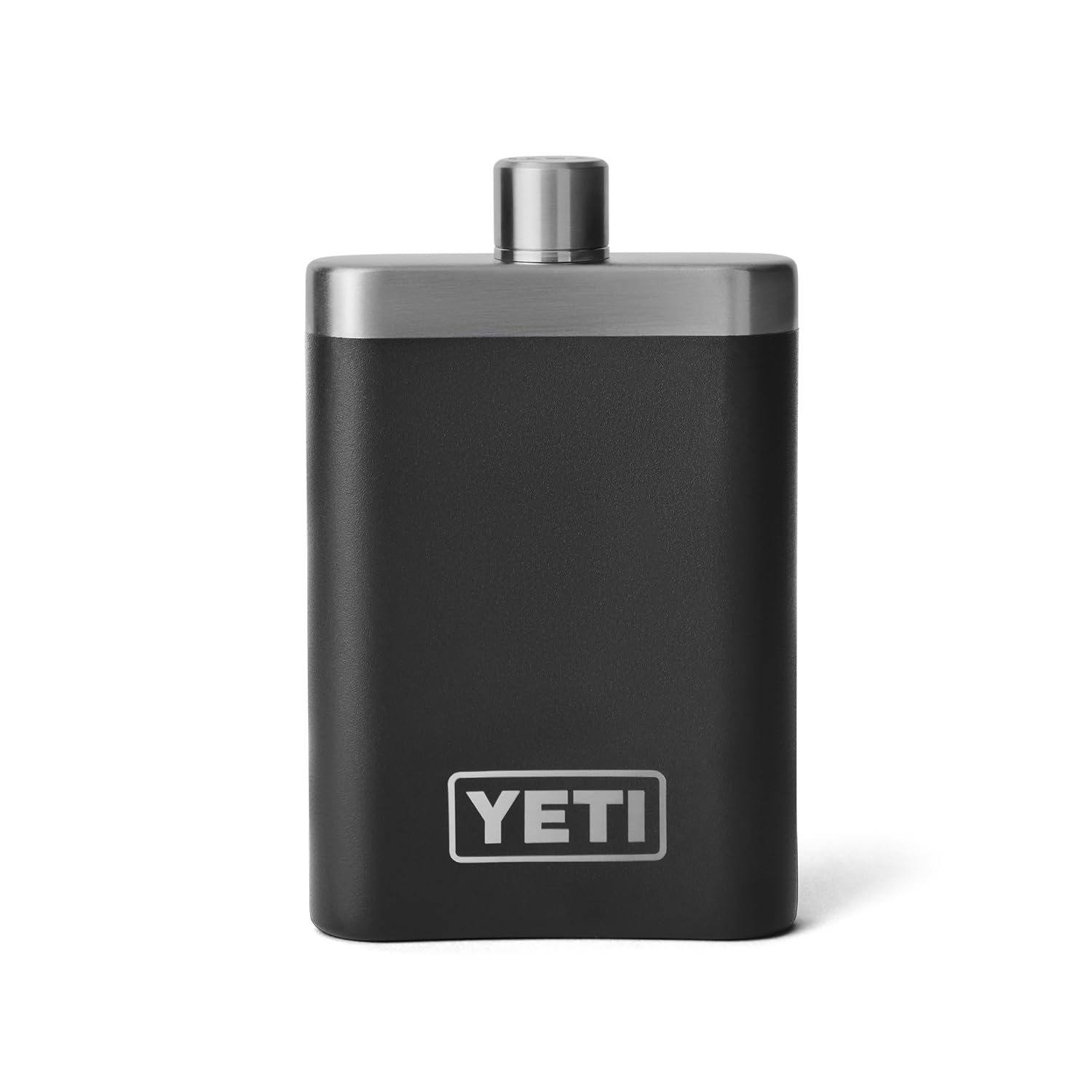 Embudo negro YETI para frasco, facilita verter sin salpicaduras.
