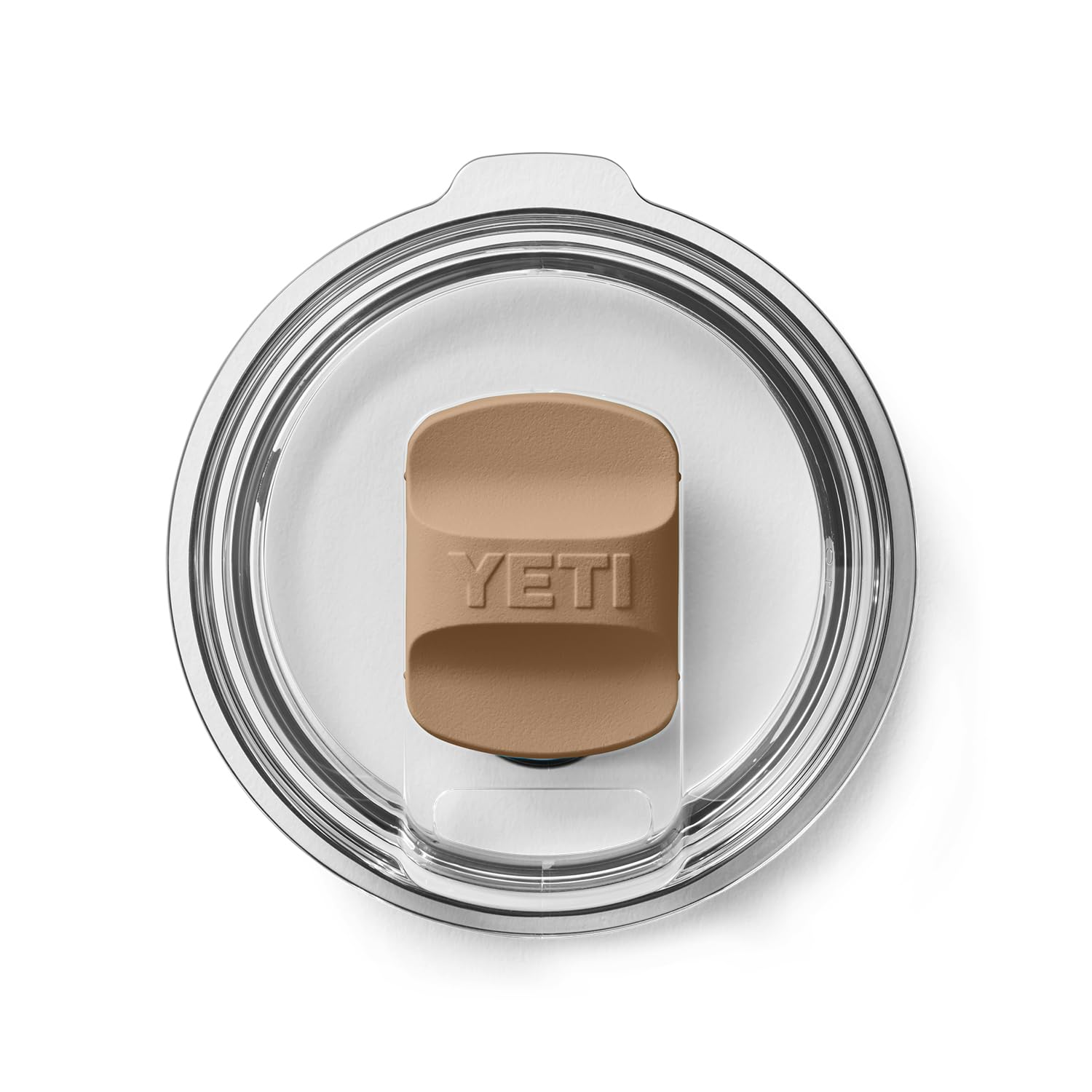 Tapa blanca YETI MagSlider diseño limpio y fácil limpieza