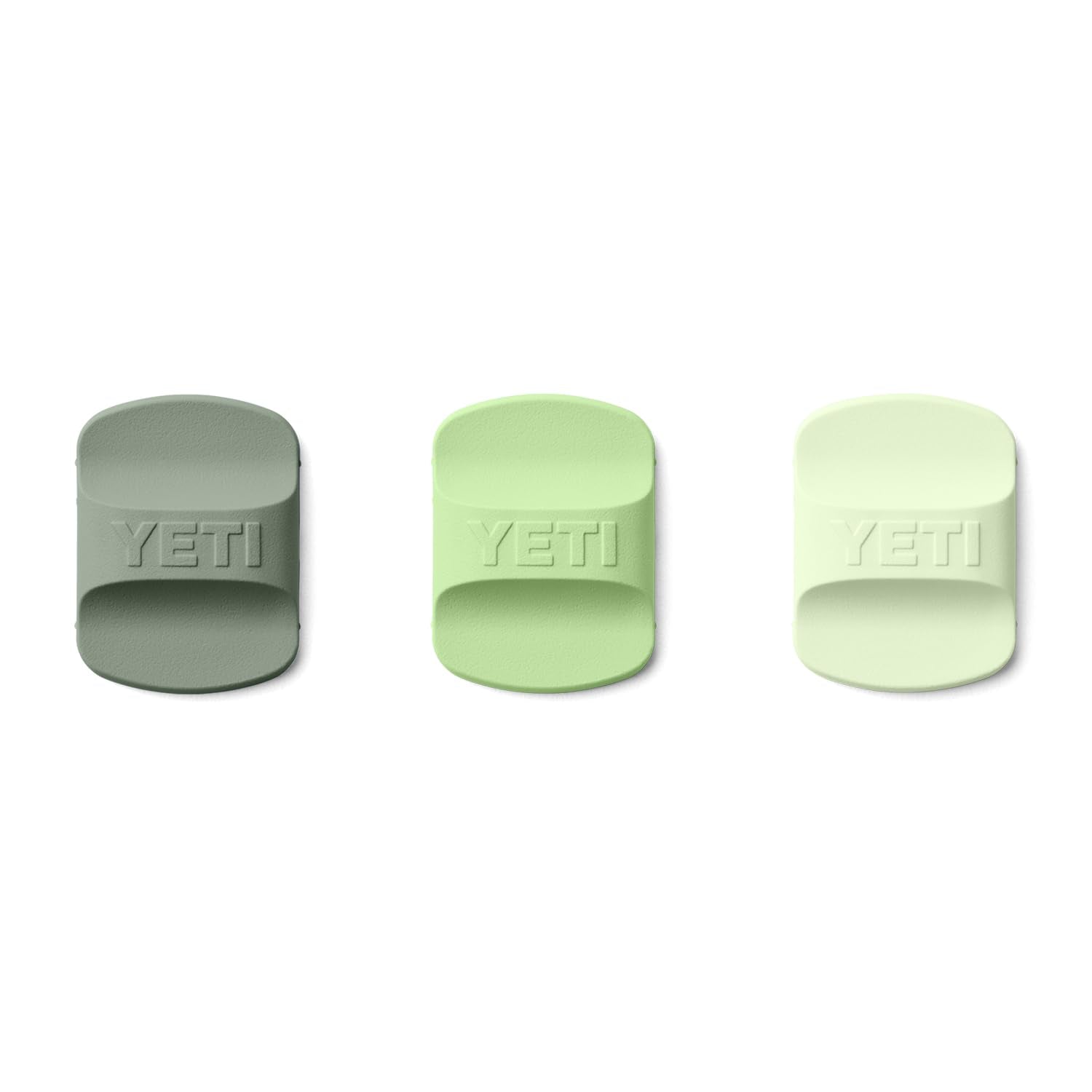 YETI MagSlider trío verde lima: piezas magnéticas para tapas