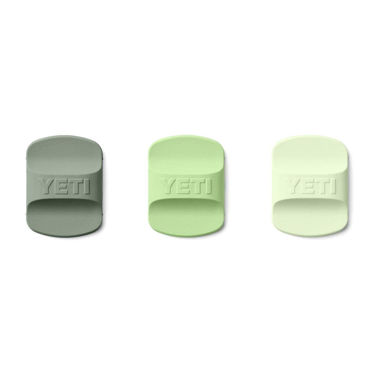 YETI MagSlider trío verde lima: piezas magnéticas para tapas