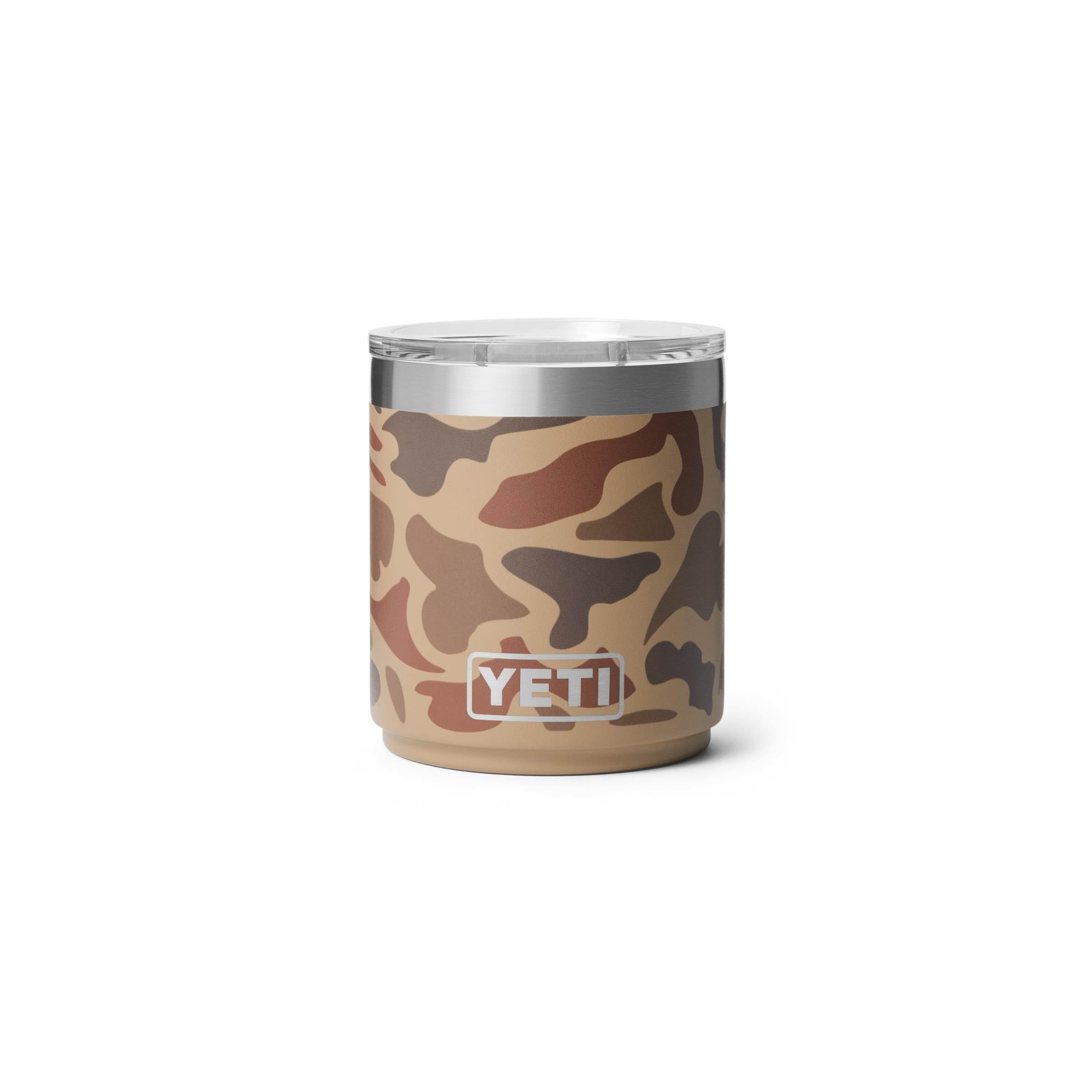 YETI Rambler 10 oz Lowball 2.0 apilable con tapa MagSlider para almacenamiento