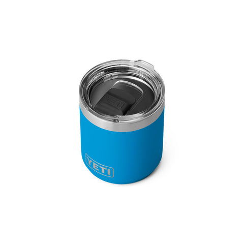 Acero inoxidable 18/8 en YETI Rambler 10 oz Lowball 2.0, resistente.