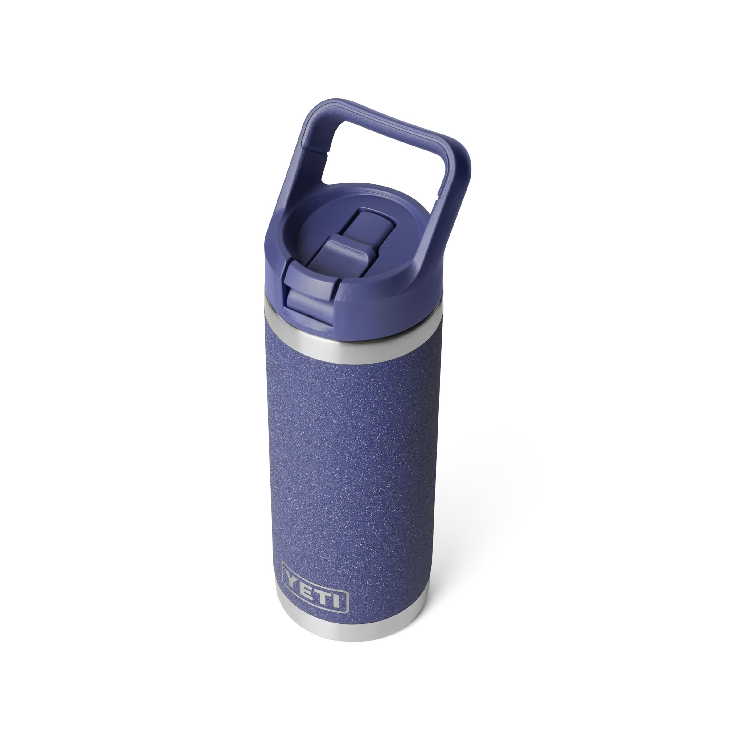 YETI Rambler color polvo lunar, ideal para actividades al aire libre.