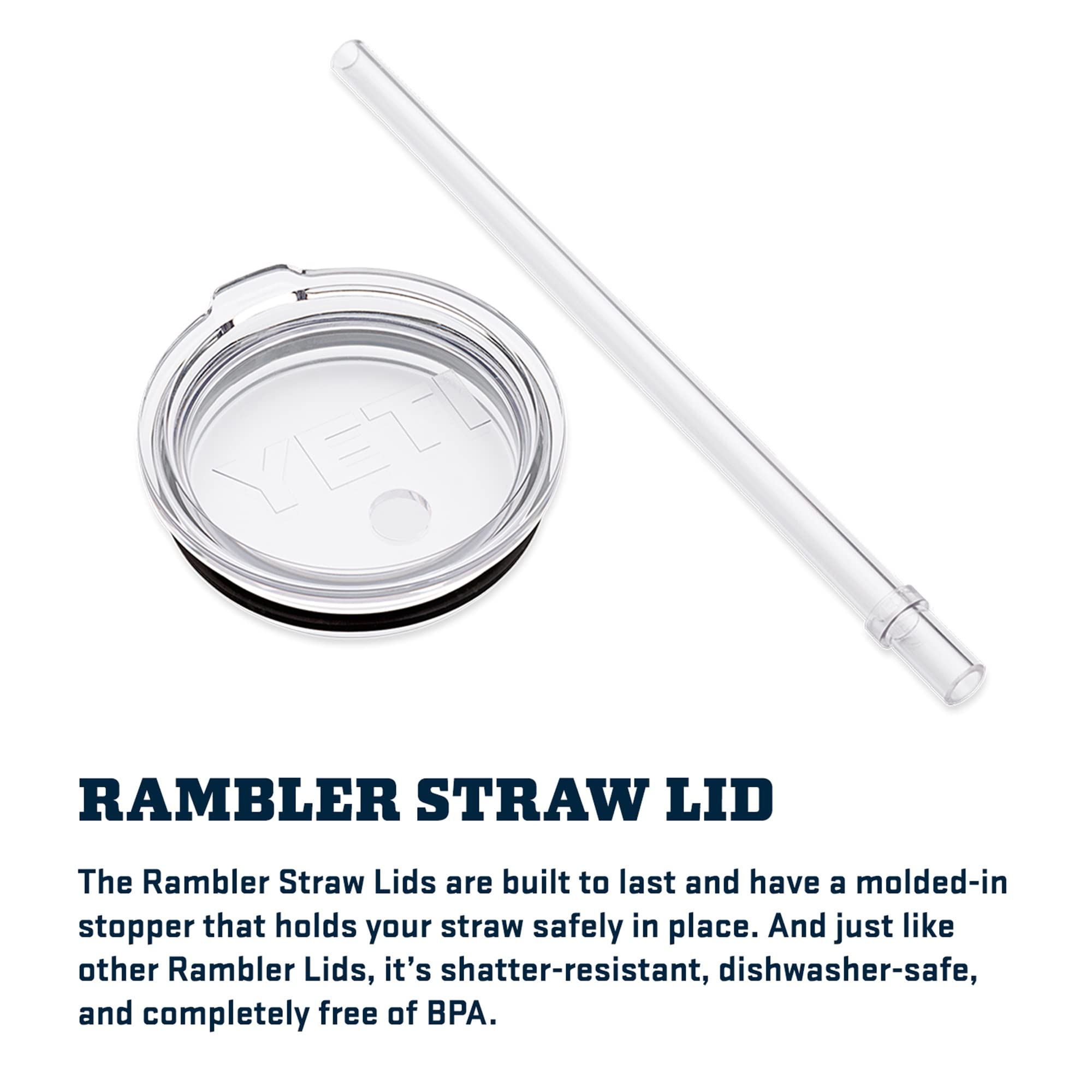 YETI Rambler 25oz para uso exterior, ideal para viajes.