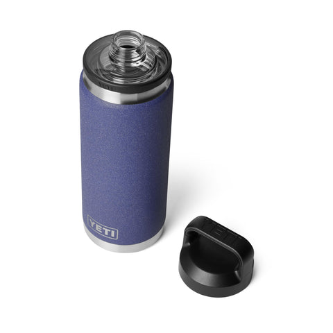 YETI Rambler 26oz en color polvo lunar, botella de acero inoxidable duradera