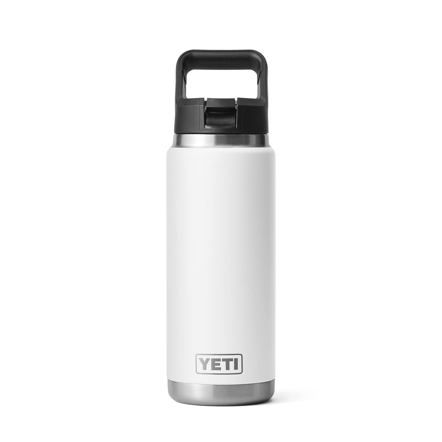 YETI Rambler 26 oz, aislamiento doble, bebidas frías por más tiempo.