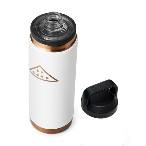 YETI Rambler 26 oz botella con aislamiento al vacío y tapa chug para sorbos rápidos.