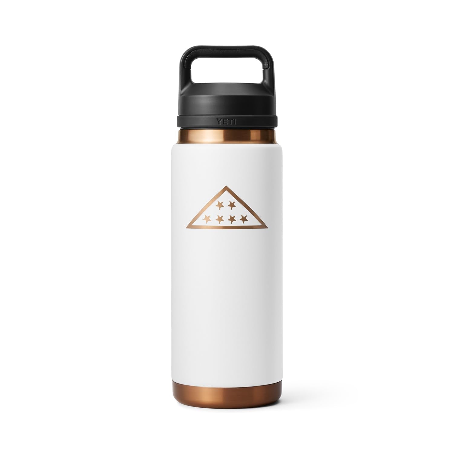 Tapa chug de YETI Rambler facilita beber sin detenerte.