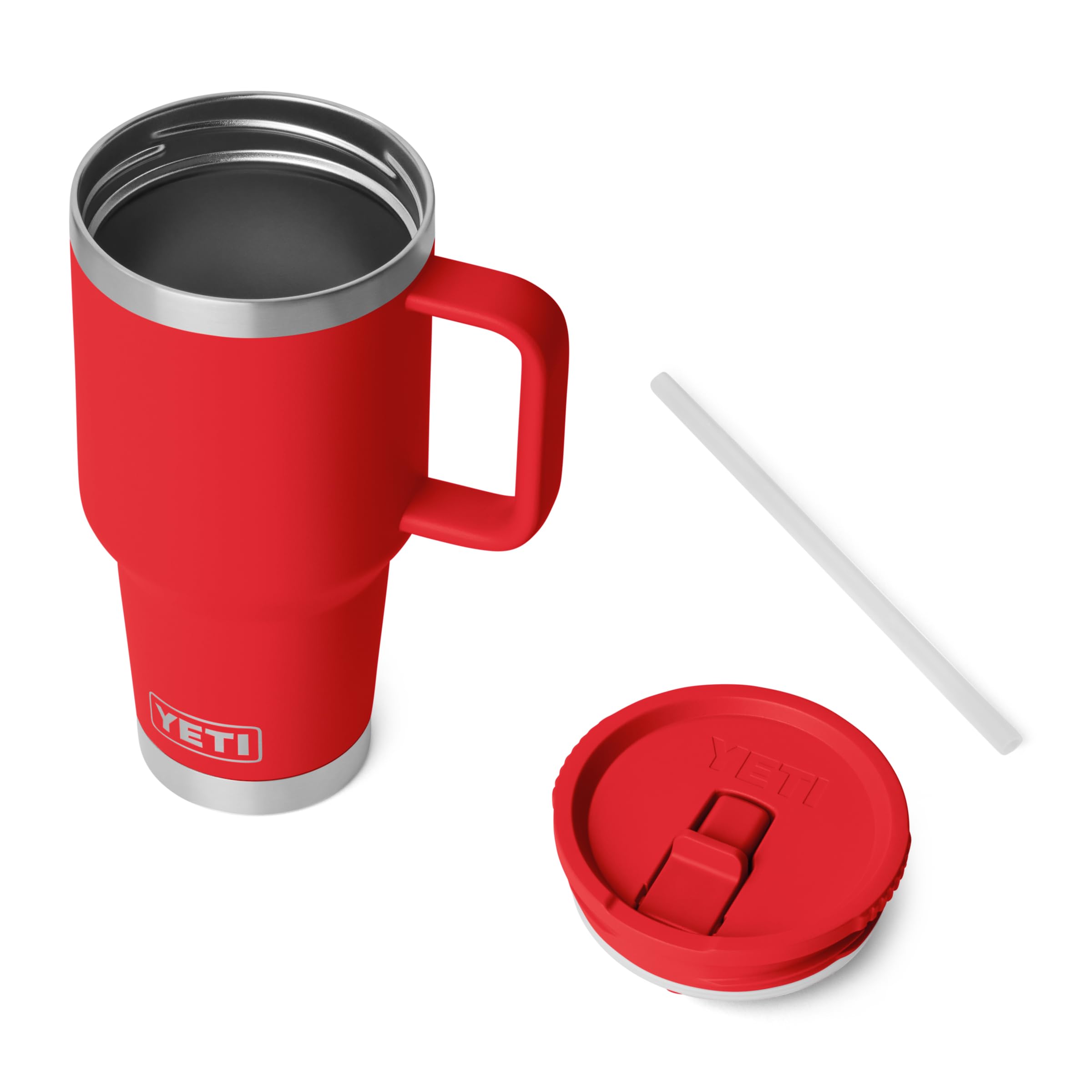 YETI Rambler 30 oz cuerpo de acero inoxidable, duradero y fácil de limpiar