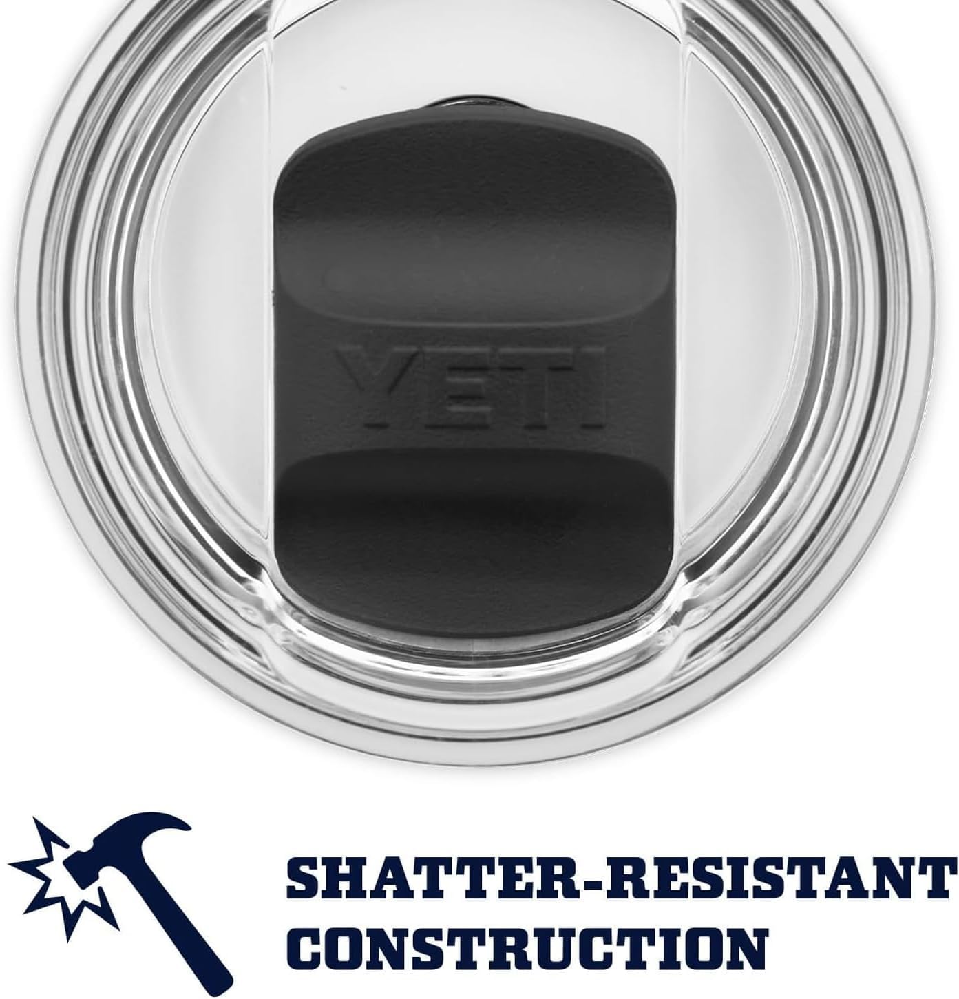 Rambler YETI 30 oz, dimensiones 7 5/8 pulgadas, cómodo de sostener