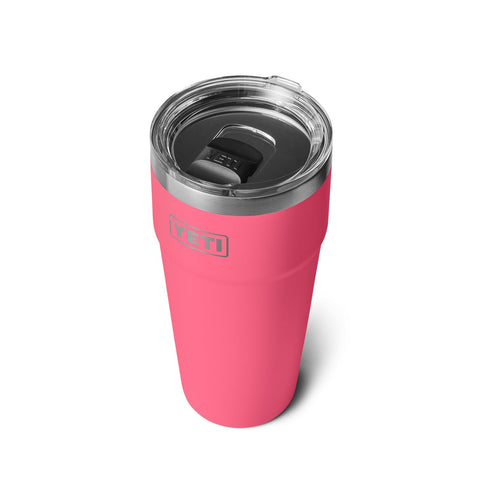 YETI Rambler 30 oz, vaso apilable, acero inoxidable, mantiene bebidas frías o calientes