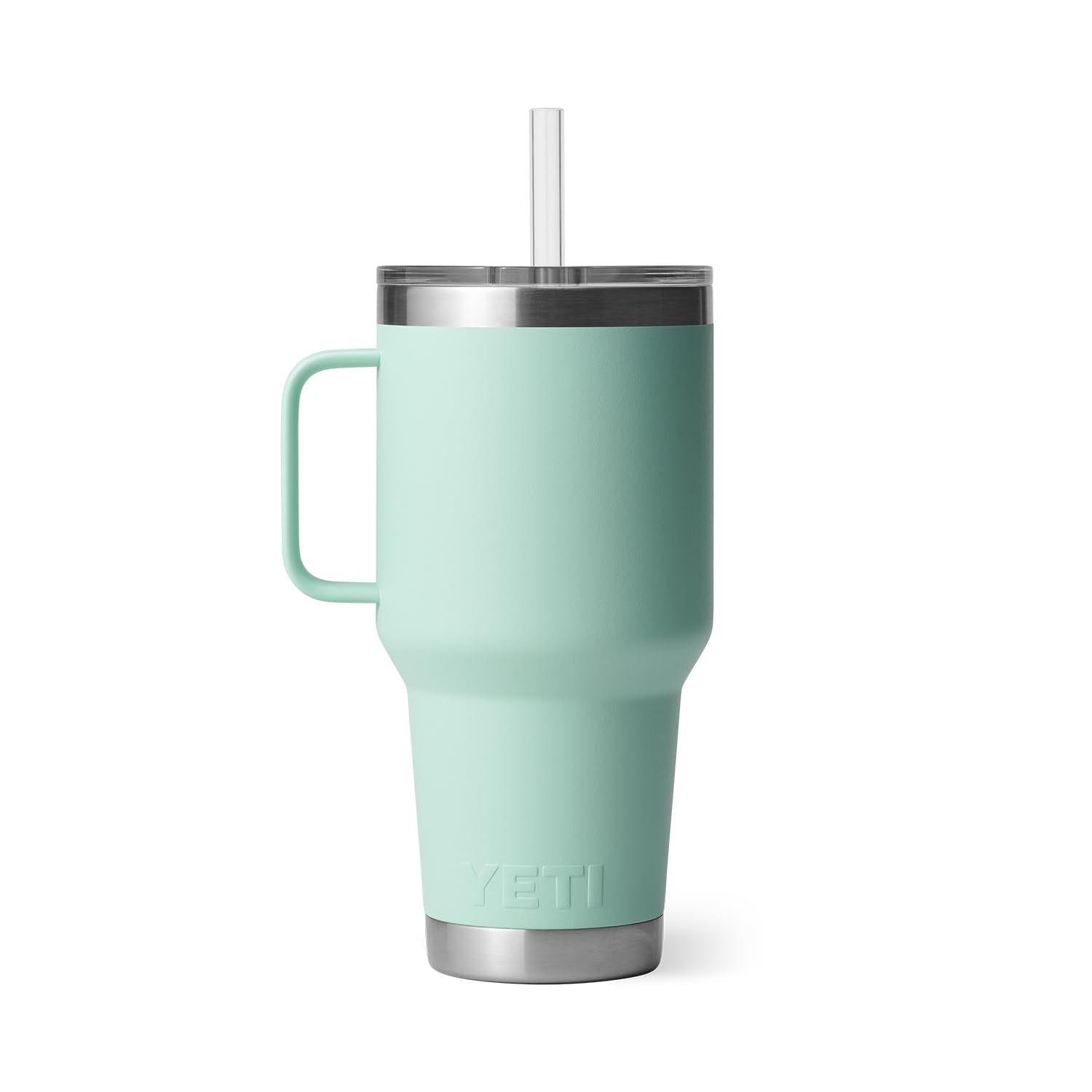 Tapa de pajilla de YETI Rambler resistente con tope para seguridad.