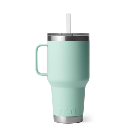 Tapa de pajilla de YETI Rambler resistente con tope para seguridad.