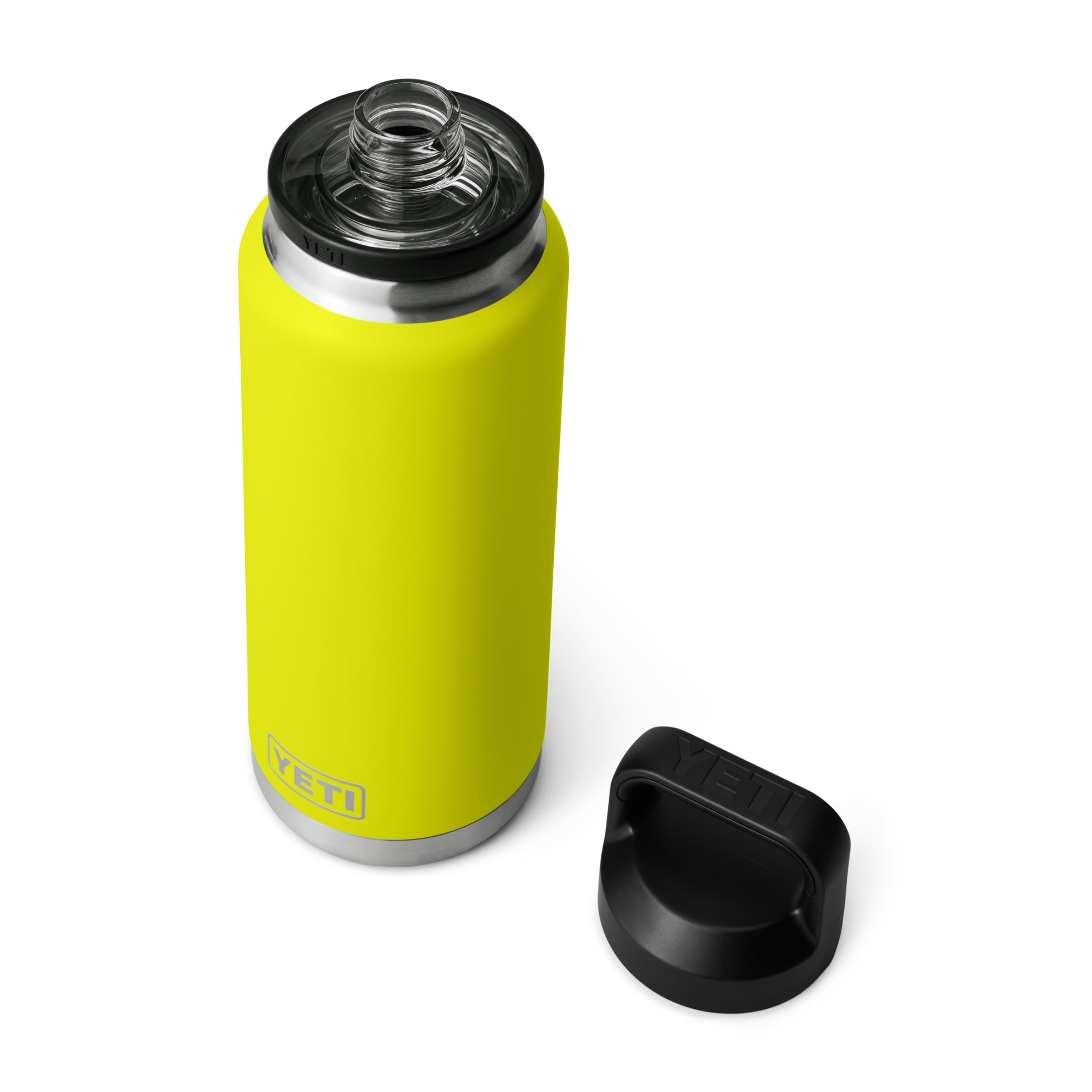 YETI Rambler 36 oz, mango triplehaul, asa ergonómica para transporte cómodo.