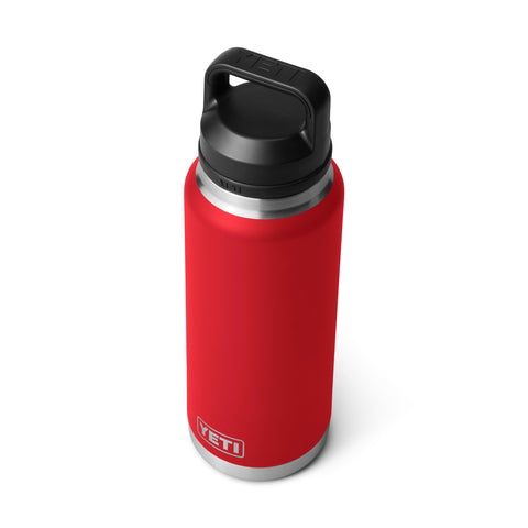YETI Rambler 36 oz con boca amplia, facilita rellenar hielo.