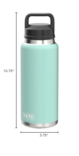 YETI Rambler 36 oz perfecta para aventuras al aire libre y excursiones de día.
