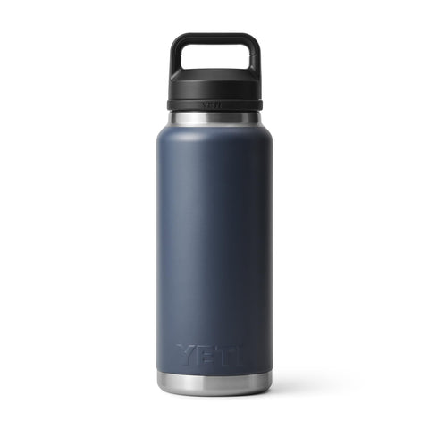 YETI Rambler 36 oz asa grande facilita transporte cómodo durante el día
