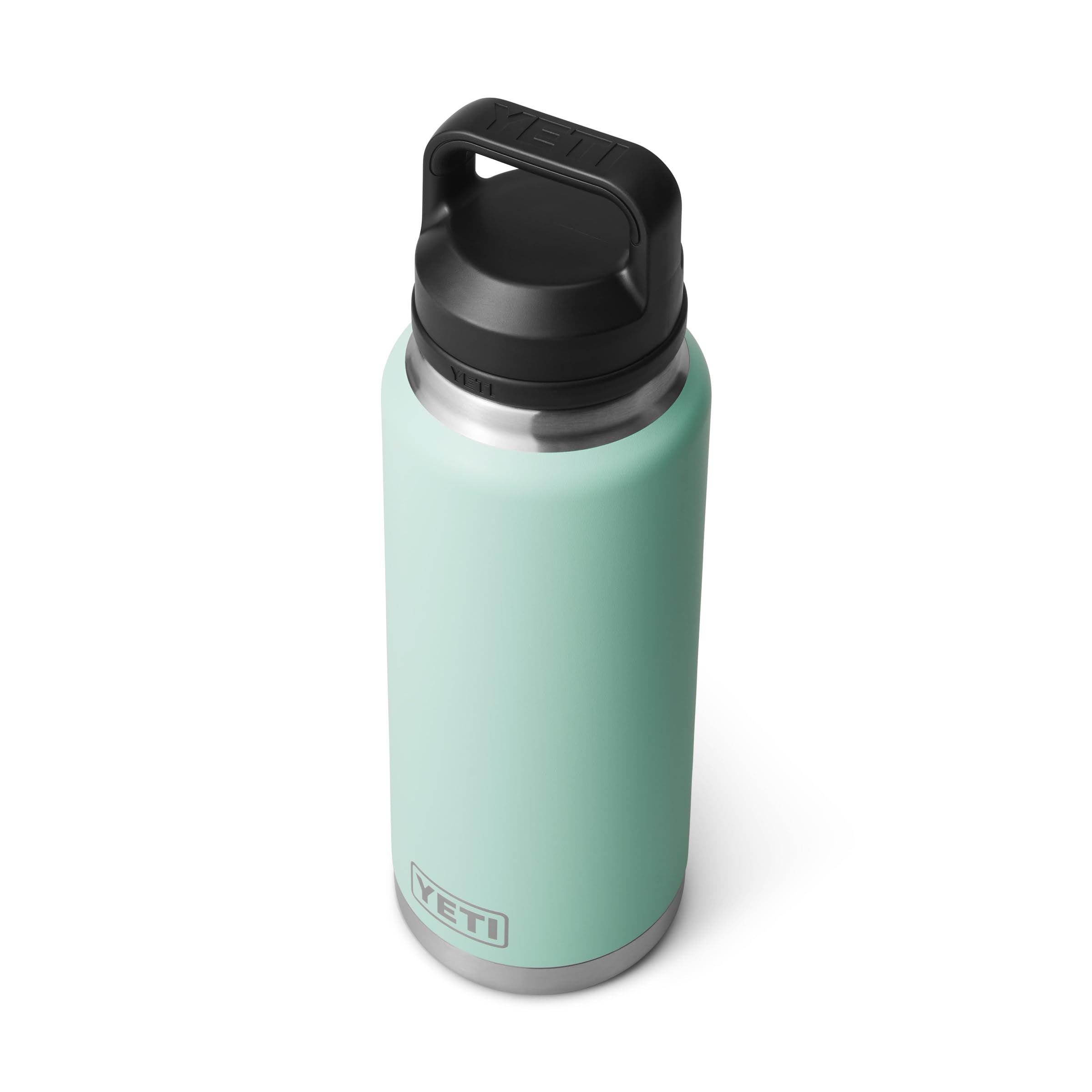 YETI Rambler 36 oz diseño ergonómico para un agarre cómodo.
