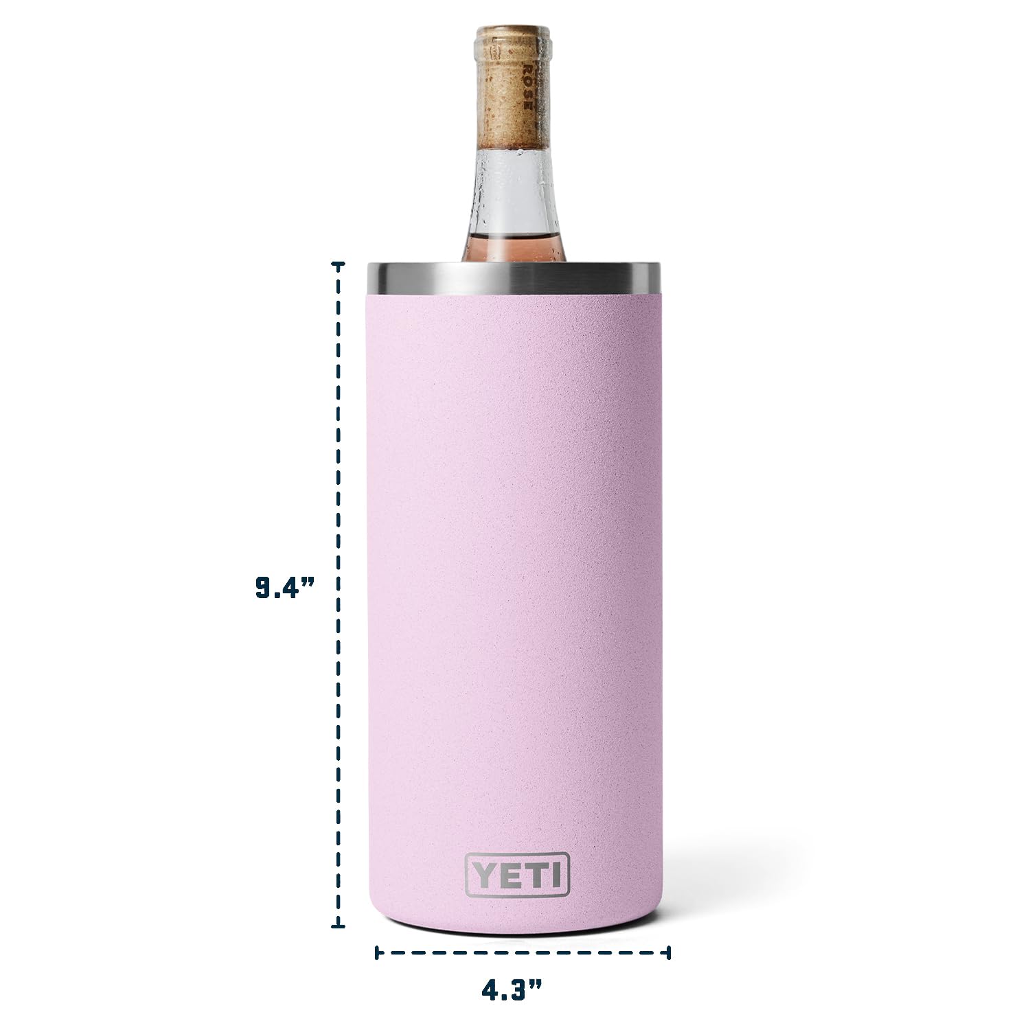 YETI Rambler acabado flor de cerezo añade estilo.