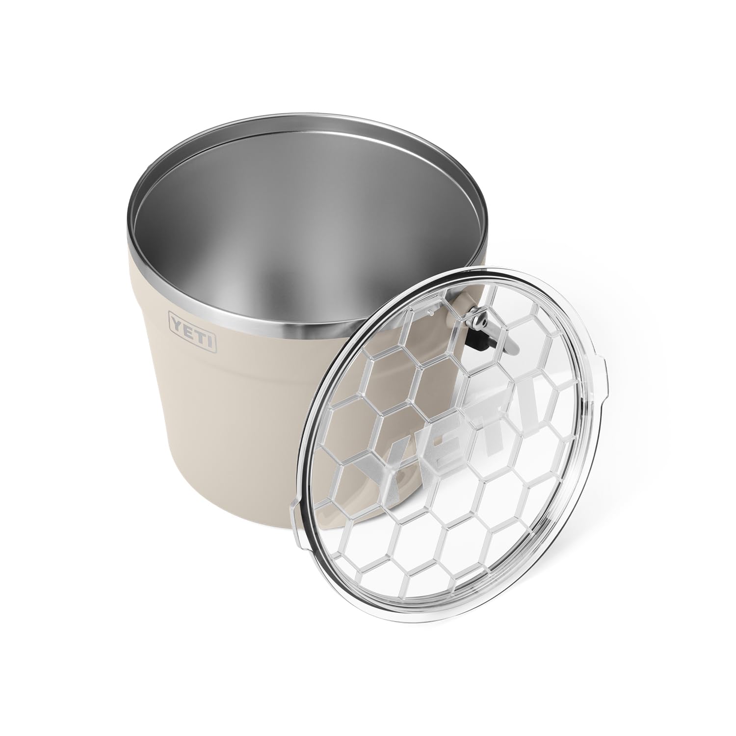 Aislamiento doble pared del YETI Rambler mantiene el hielo por más tiempo