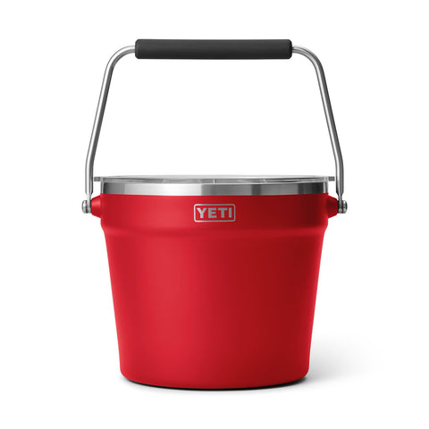 Cubo YETI Rambler para seis cervezas mantiene el hielo más tiempo.
