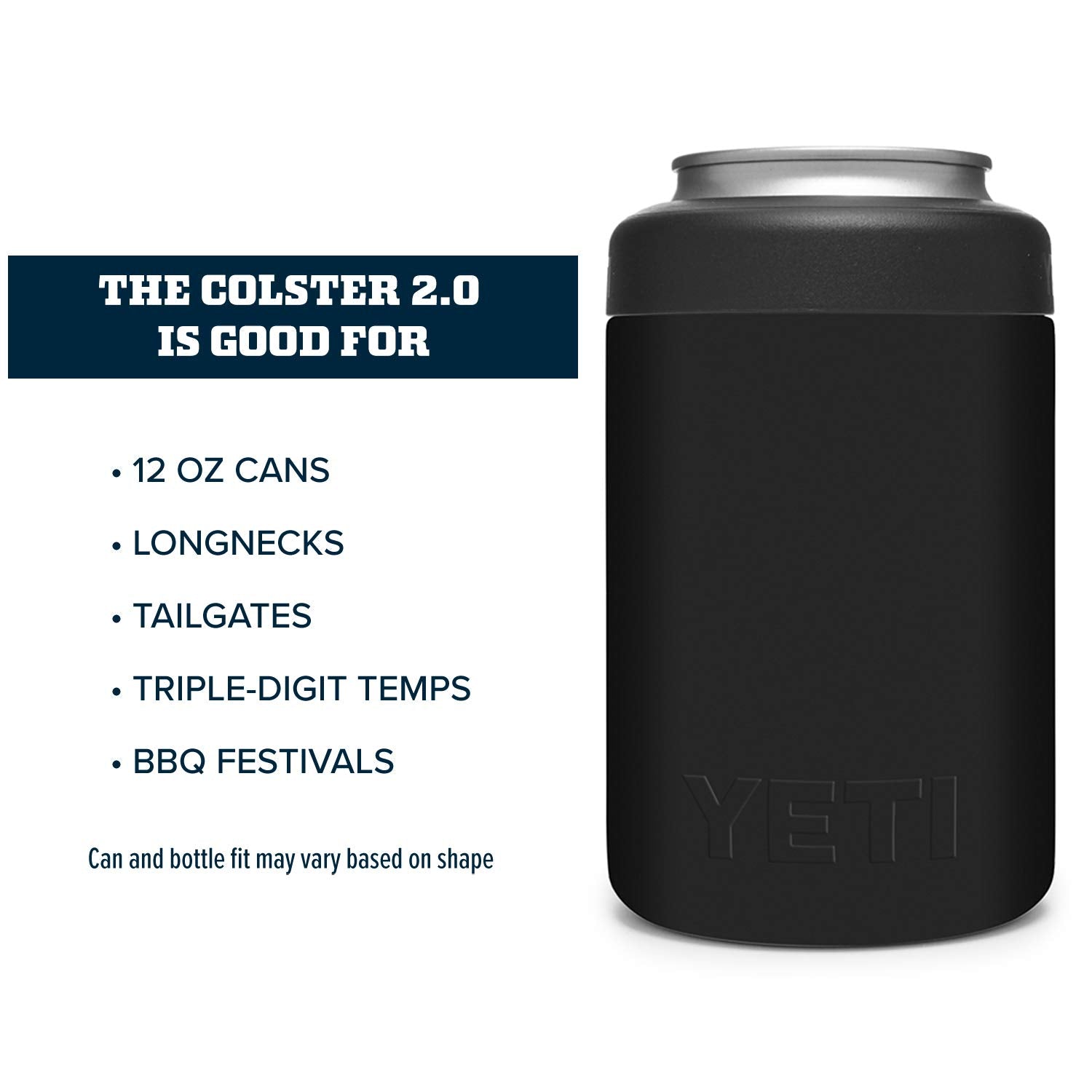 YETI Rambler Colster es seguro para lavavajillas, limpieza sencilla