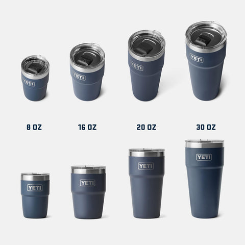 YETI Rambler Cup duradera para aventuras en exteriores.