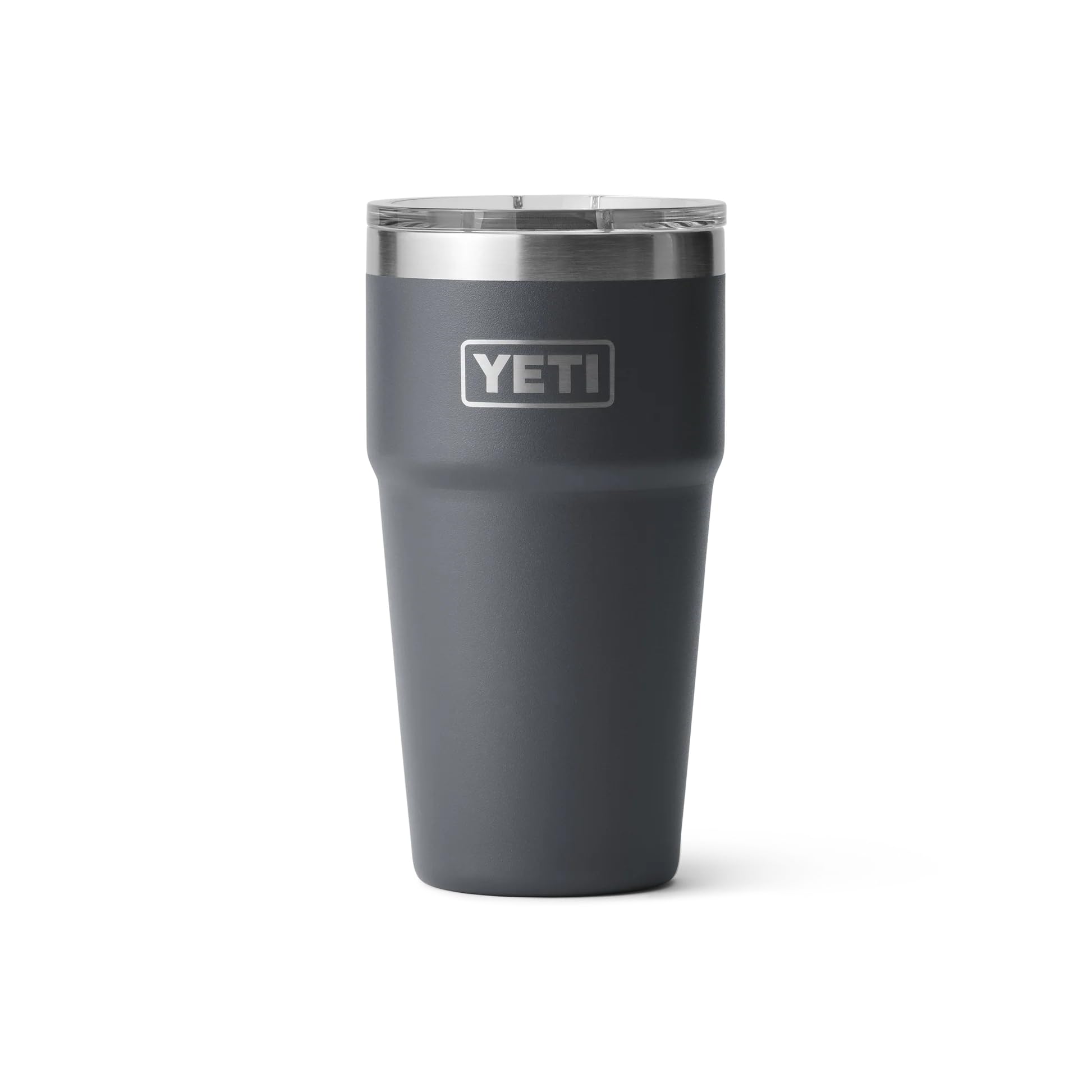 YETI Rambler Cup con tapa MagSlider, protege la bebida en movimiento.