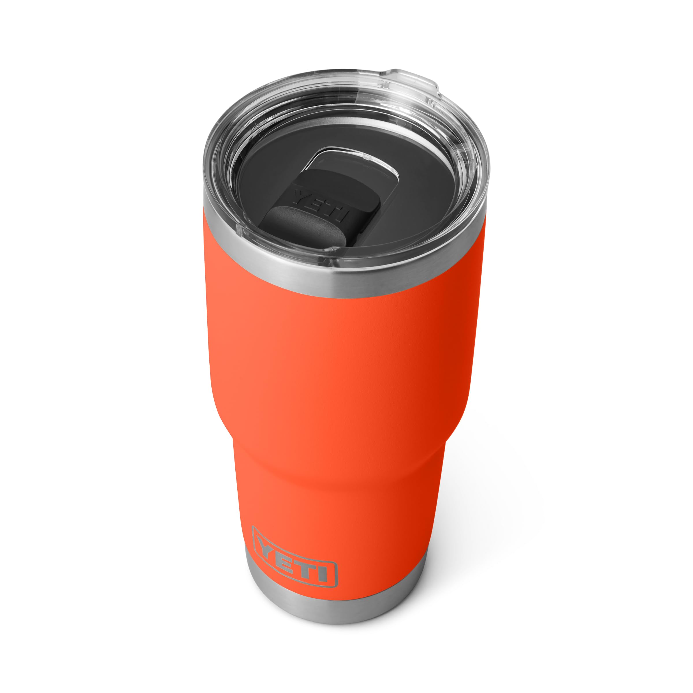 Acabado Duracoat en YETI Rambler papaya para uso diario resistente.