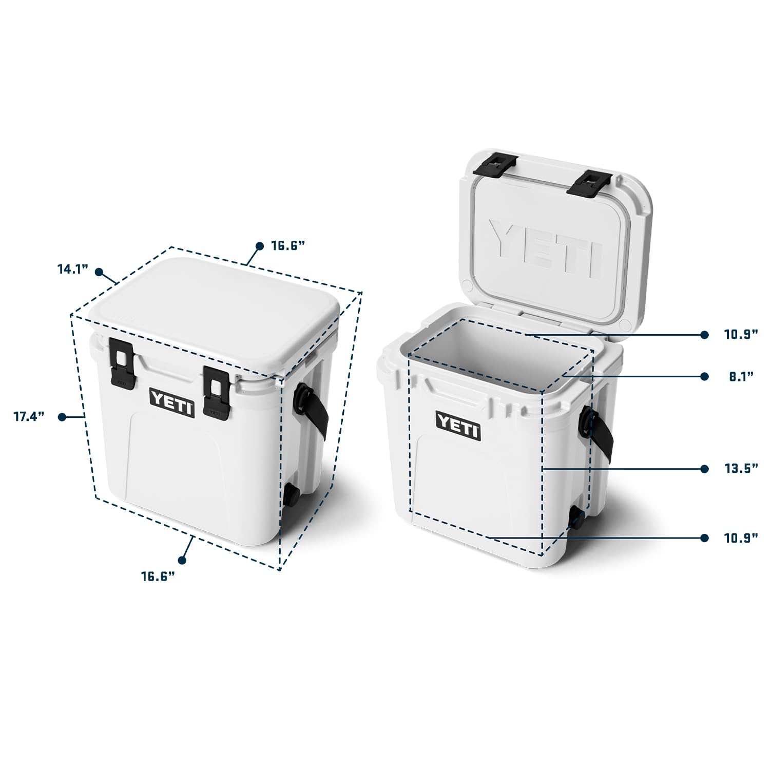 YETI Roadie 24-2.0 correa doble de utilidad, transporte cómodo en carretera.