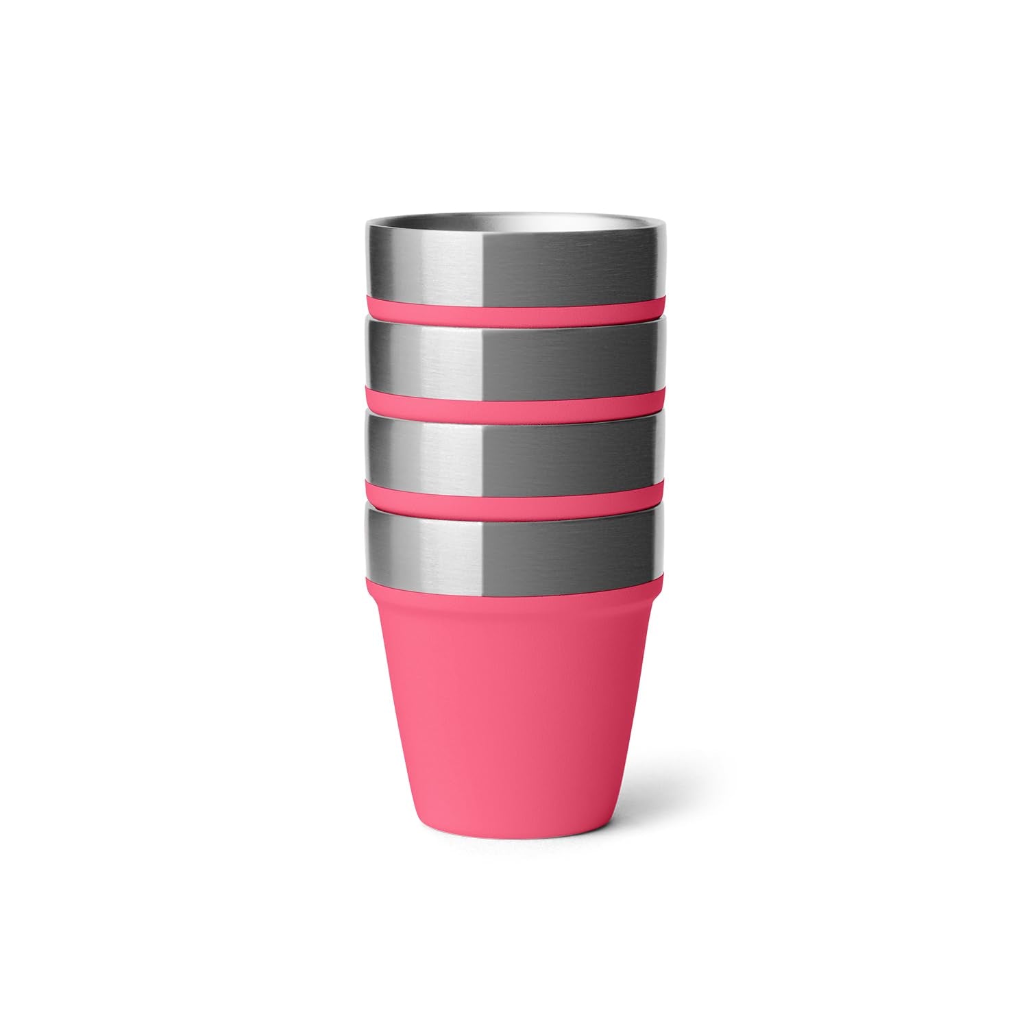 Vasos YETI de 50 ml para brindis controlados.