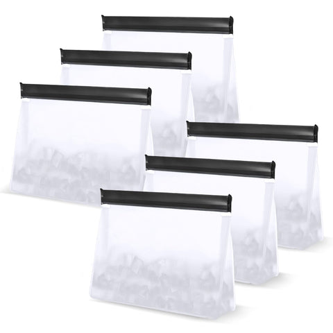 Bolsas de hielo reutilizables YEXEXINM de 10x7-3x2 pulgadas para almacenamiento práctico