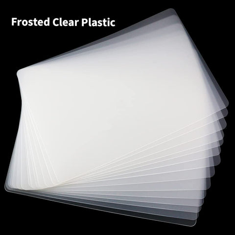 Tablas de corte plásticas duraderas YEXPRESS para uso repetido en la cocina.