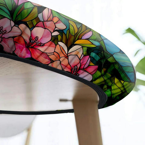 YEYE JUICE funda de mesa redonda para uso interior y exterior.
