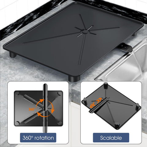 YEYPOP gran capacidad para platos, cuencos y cubiertos en una sola unidad.