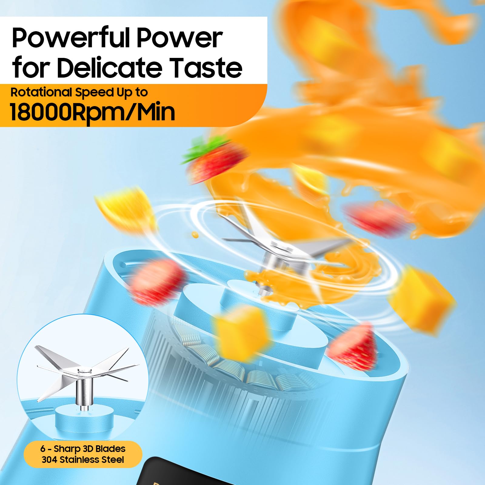 Motor de 65W de YFIXQNSU para triturar frutas y verduras