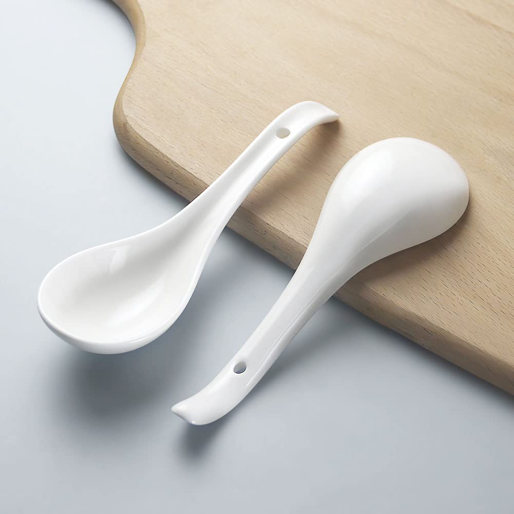 Cucharas YFWOOD con diseño antideslizante para evitar deslizamientos al servir.