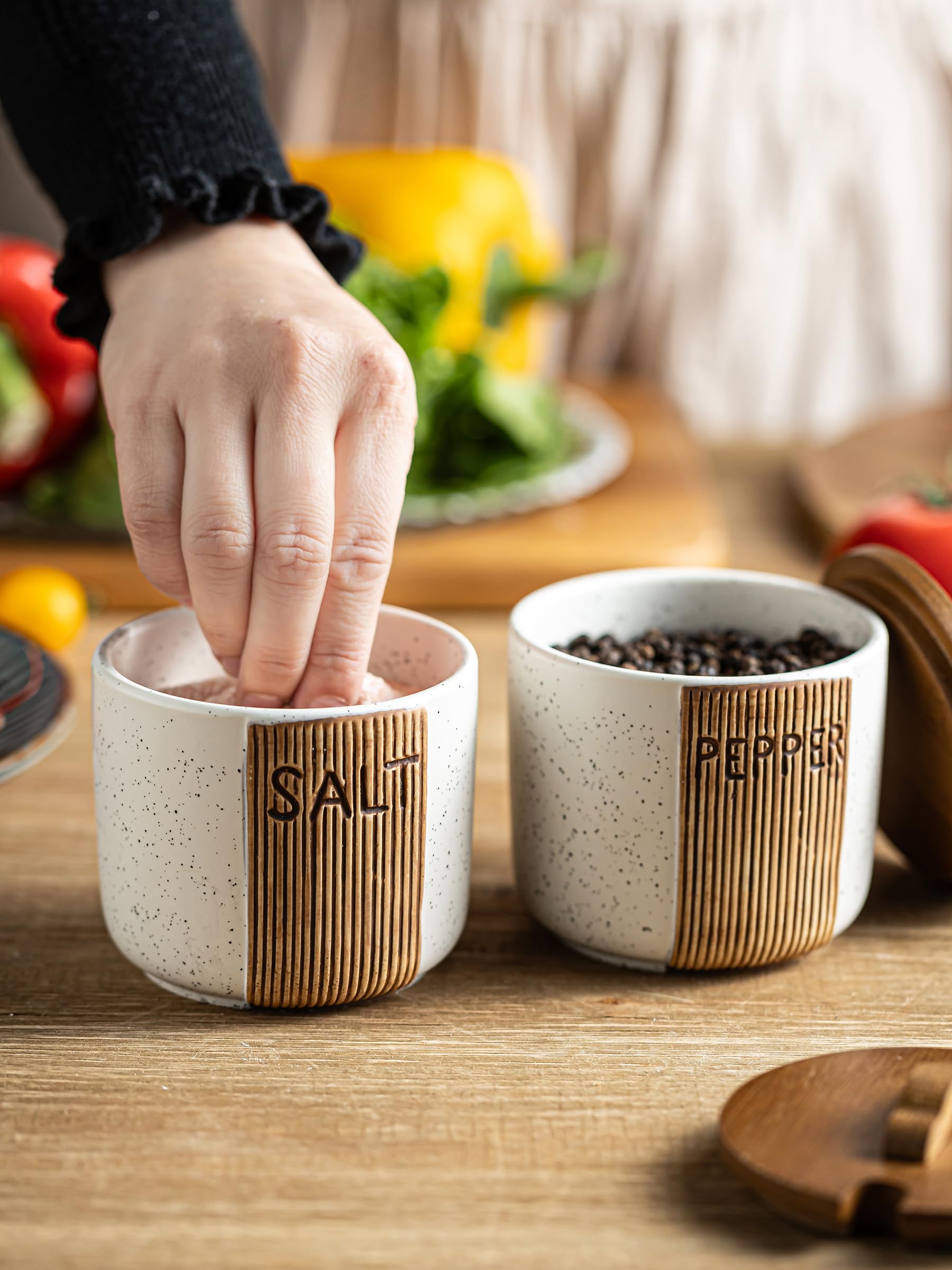 Estilo rustico y limpio para mostrador de cocina