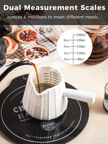 Taza YHOJOY expreso cerámica apta para microondas y lavavajillas, limpieza sencilla