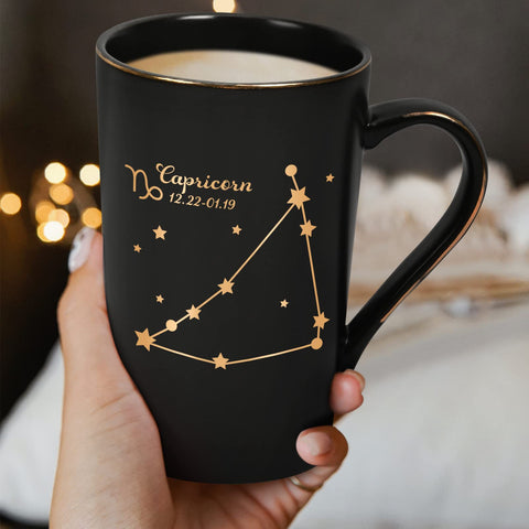 Tapa de taza Capricornio de YHRJWN para mantener la bebida a la temperatura
