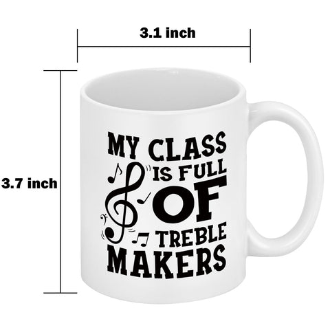 Taza YHRJWN para café diario en clase de música