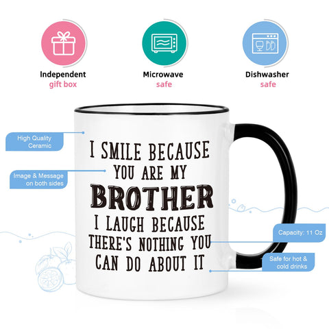 Taza YHRJWN envuelta como regalo lista para Navidad o cumpleaños