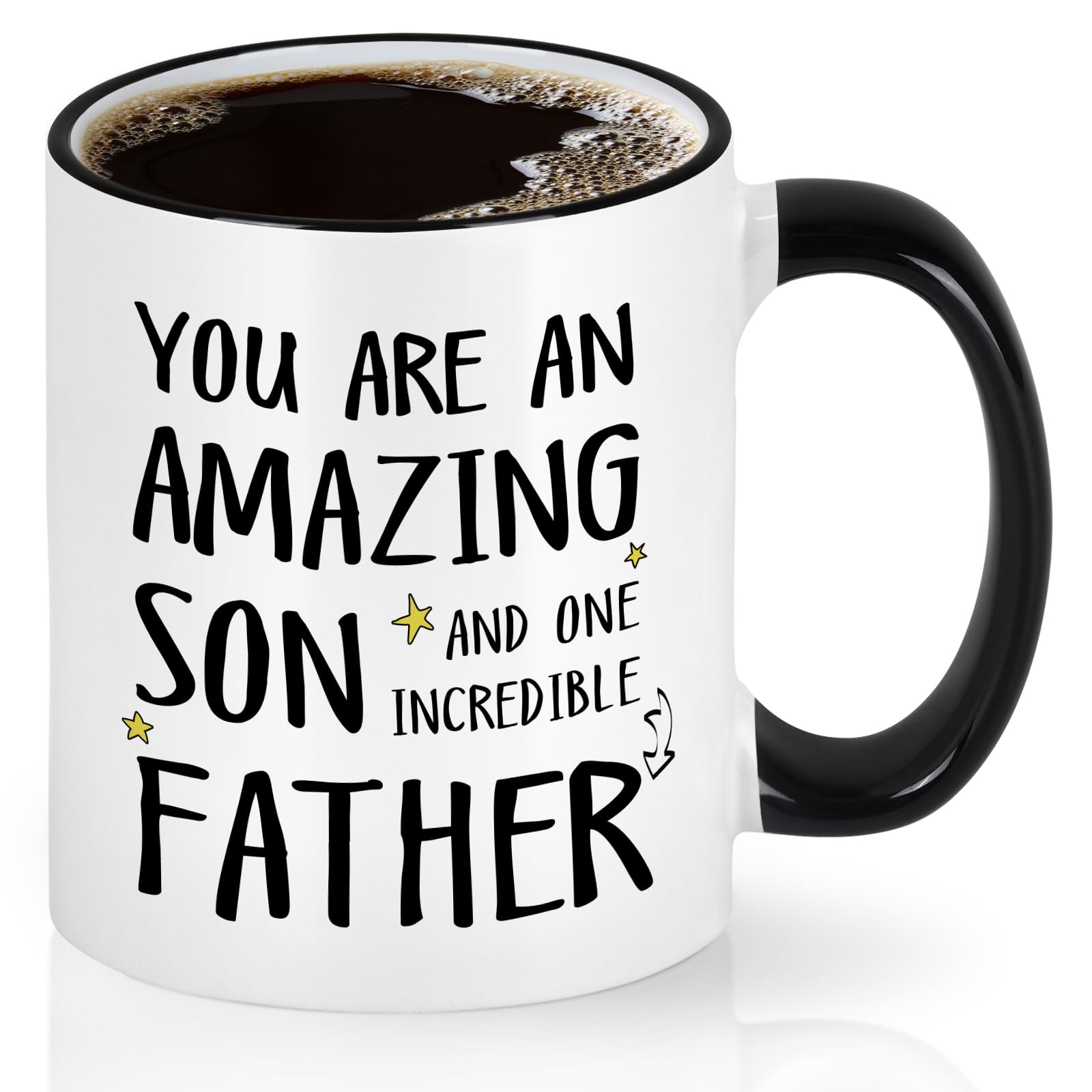 Taza YHRJWN - eres el mejor hijo - regalo ideal para el dia del padre.