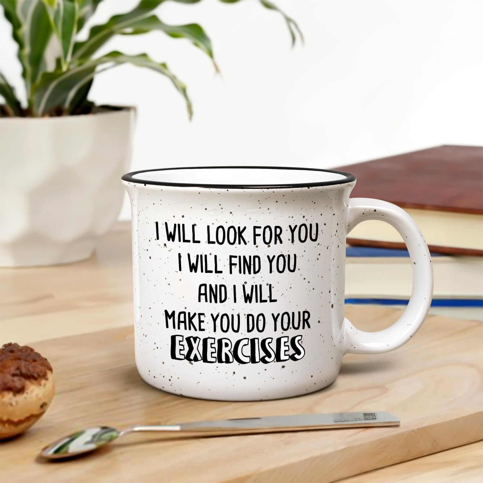 Taza YHRJWN impresión duradera que resiste el uso diario.