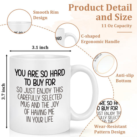Taza con mango ergonómico YHRJWN, diseño sencillo y estable en la mesa.