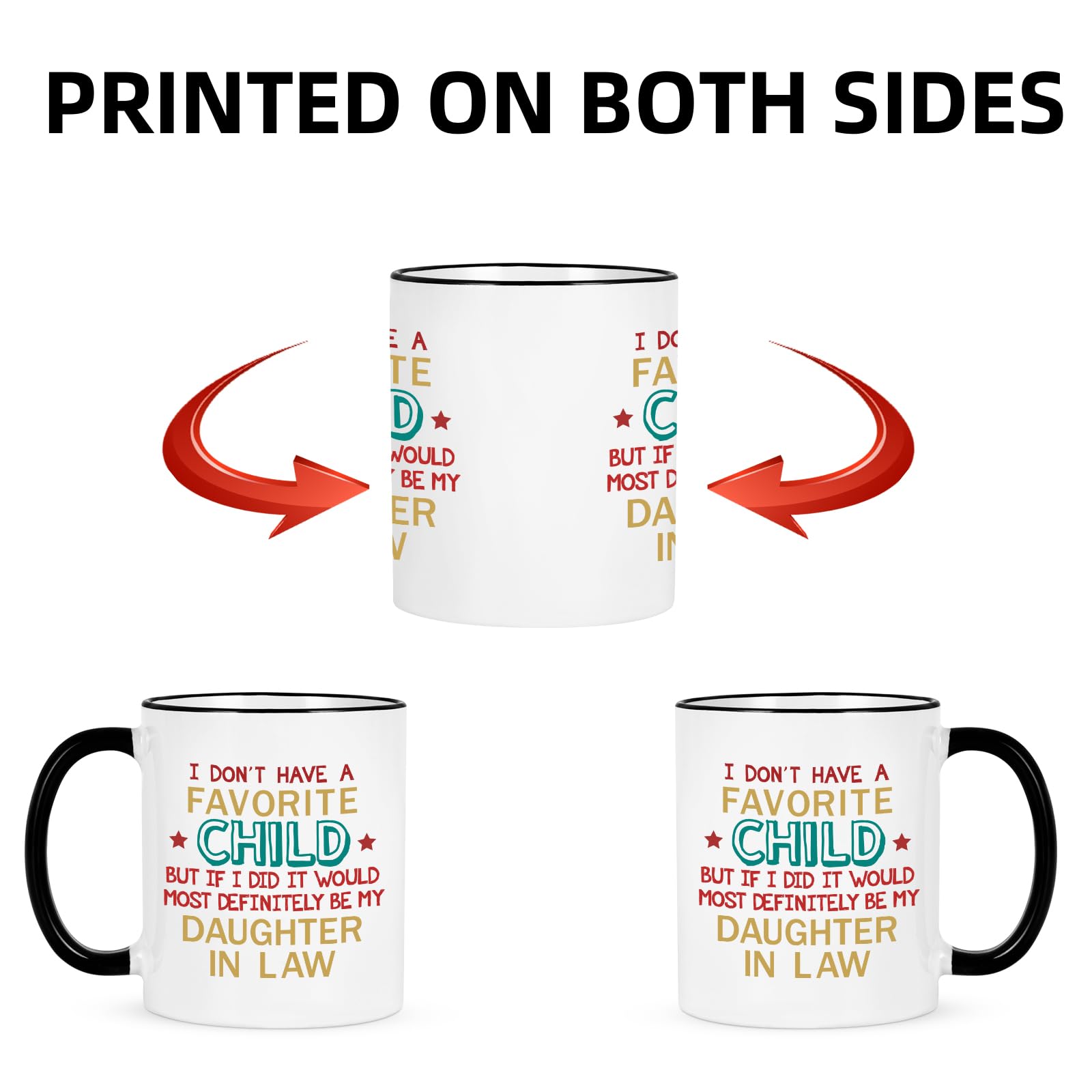 Impresión de alta definición en la taza YHRJWN, mensaje claro y duradero