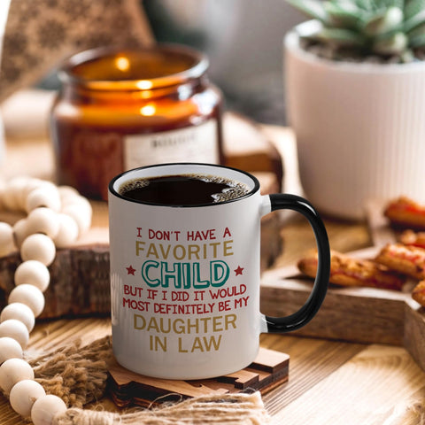 Regalo para nuera de cumpleaños, taza YHRJWN con impresión clara y duradera