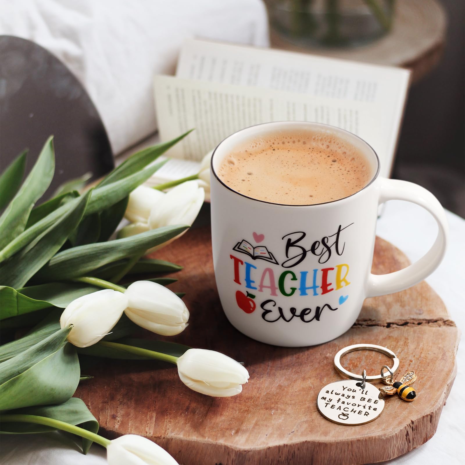 Taza YHRJWN de doble impresión para ver el diseño desde cualquier ángulo.