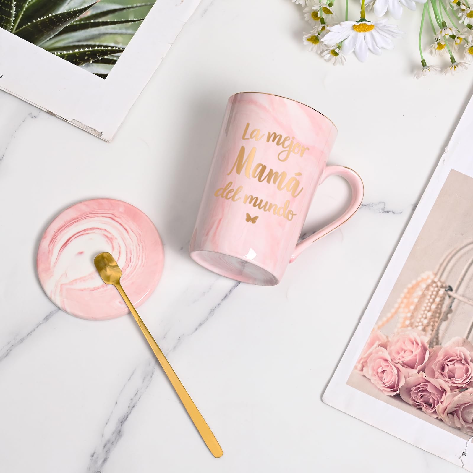 Taza YHRJWN con caja regalo elegante, lista para regalo.