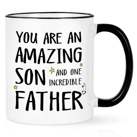 Taza YHRJWN - regalo dia del padre para hijo - muestra aprecio.